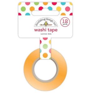 Doodlebug Design Washi Tape Summer Dot