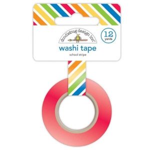 Doodlebug Design Washi Tape School Stripe