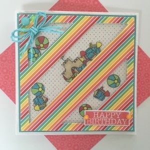 Sweet Stamp Shop Shaker Card