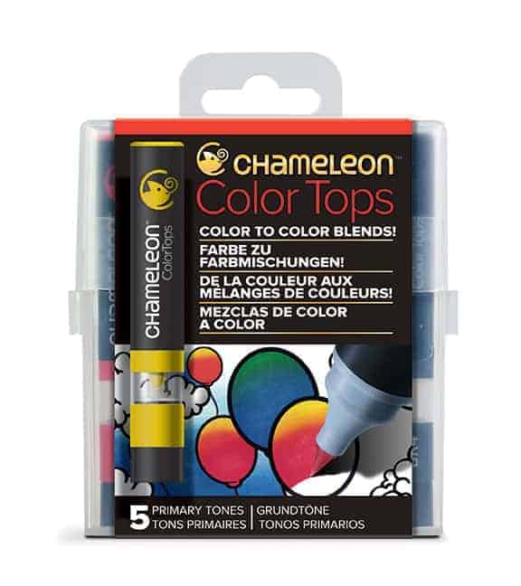 Chameleon Color Tops 5 Pen Set Primary Tones