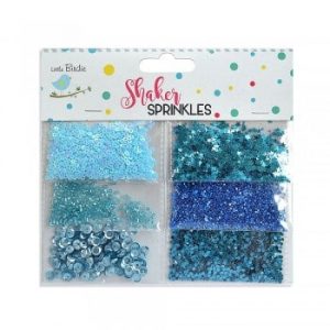 Little Birdie Crafts Shaker Sprinkles Blue