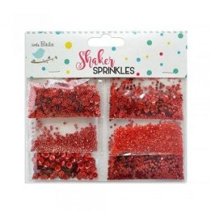 Little Birdie Crafts Shaker Sprinkles Red