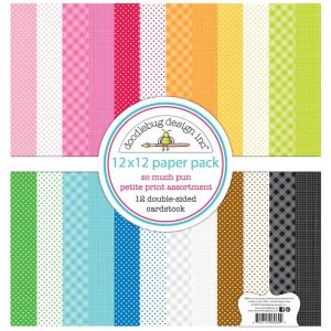 Doodlebug Design 12x12 Petite Paper Pack So Much Pun