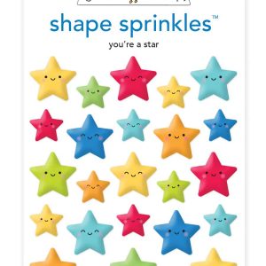 Doodlebug Design Shape Sprinkles You're a Star