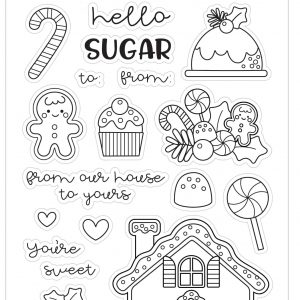 Doodlebug Design Doodle Stamps Santa's Sweets