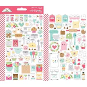 Doodlebug Design Mini Icon Stickers Made with Love